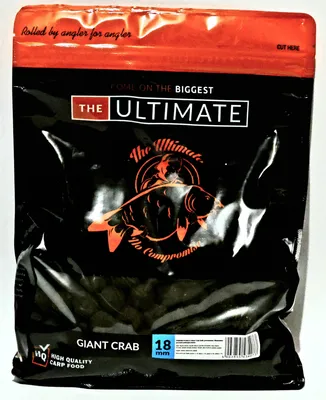 Zdjęcie produktu dla Kulki Zanętowe Karpiowe Ultimate Products Giant Crab 16 mm 1 kg