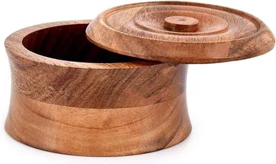 Produktbild von Famanu Schmuckkästchen Vintage Holz - 13 x 13 x 8 cm