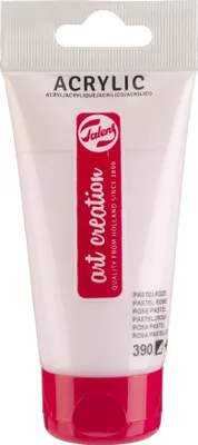Productafbeelding van TALENS Art Creation - Acrylverf TAC 390, pastelroze, 75 ml | Tube, inhoud 75 milliliter