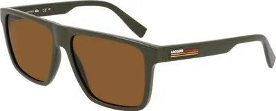 Image de LACOSTE L6027S 275 KHAKI 57/15/145 MALE Lunettes de soleil