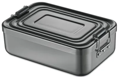 Productafbeelding van Küchenprofi 1001471323, Lunchbox, Volwassenen, Anthraciet, Effen, Rechthoekig, 230 mm