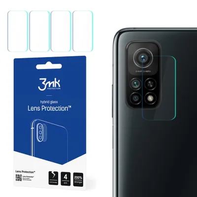 Produktbild von 3mk Hybridglas Lens Protection für Xiaomi 11T Kamera Objektiv Kameralinse 0,16mm 6H (4 Stück)