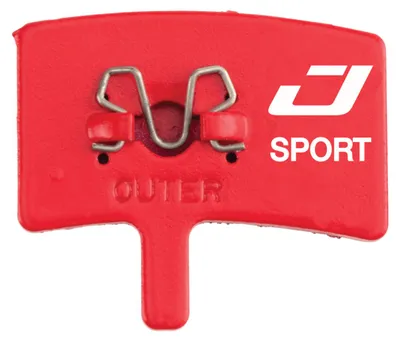 Produktbild von Jagwire DCA073, Fahrradbremsbelag, Rot