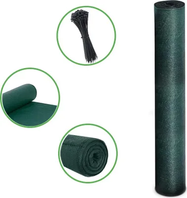 Obrázek produktu pro Zelená maskovací síť 50 m pro 1,5 m dlouhý plot