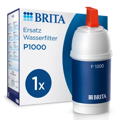 Produktbild von BRITA Wasserfilter-System mypure P1 inkl. Wasserhahn und 1x P1000 Wasserrflter