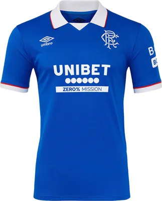 Image de Umbro - Maillot domicile « 25/26 » pour homme, manches courtes UO2688 (3XL) (lapis-lazuli)
