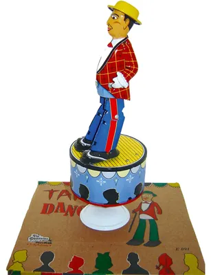 Produktbild von Blechspielzeug Stepptänzer »Dancing Sam«.