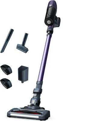 Produktbild von Rowenta RH6839 X-PERT 6.60, 2-in-1-Stabstaubsauger, Beutellos, Schwarz, Violett, Trocken, Zyklonal, Akku