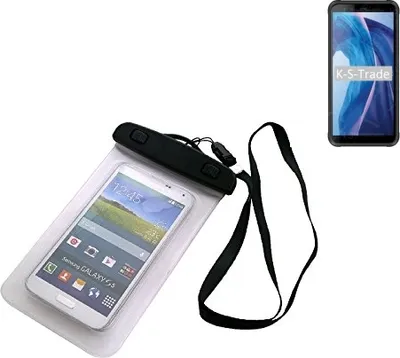 Produktbild von K-S-Trade Schutz Hülle Handy Hülle Kompatibel mit Blackview BV6300 Beach Bag wasserdicht 16cm x 10cm Schutzhülle Staub Sand Flachwasser Beachbag