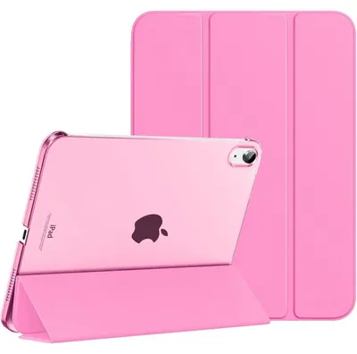 Image de Étui de protection pour iPad 11e génération, 11 pouces, modèle 2025, et pour iPad 10e génération, 10,9 pouces, modèle 2022, transparent, motif pivoine