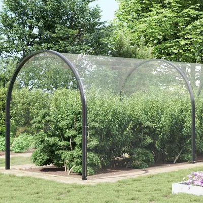 Obrázek produktu pro vidaXL Průhledná plachta s oky 5x12 m PVC