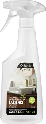Produktbild von Badreiniger 500 ml gegen Kalk & Rost – Sanitärreiniger für Dusche, Armaturen, Glas & Keramik