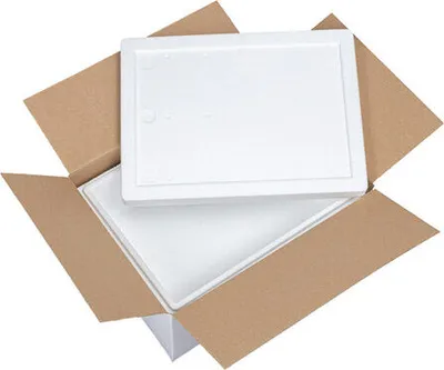 Produktbild von 19x Isolierboxen mit Deckel aus EPS 385 x 285 x 174 mm 10,5 Liter inkl. Umkarton