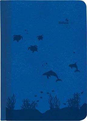 Produktbild von Wochen-Minitimer Nature Line Ocean 2025 - Taschen-Kalender A6 - 1 Woche 2 Seiten - 192 Seiten - Umwelt-Kalender - mit Hardcover - Alpha Edition
