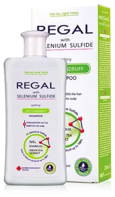 Obrázok produktu pre Regal selén sulfid upokojujúci šampón proti lupinám 200 ml