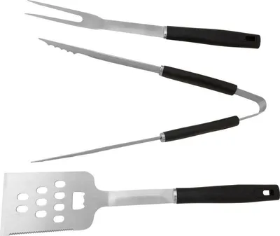 Obrázek produktu pro Sada grilovacího nářadí Strend Pro, pro grilování a pečení, nerezová ocel, 3 kusy