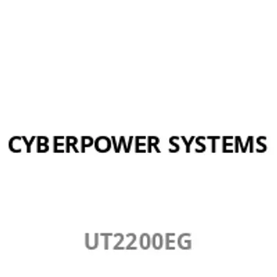 Obrázek produktu pro CyberPower UT2200EG, Line-interaktivní, 2,2 kVA, 1320 W, Pseudo sine, 167 V, 295 V