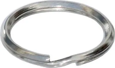 Produktbild von 10 Schlüsselringe Schlüsselring Spiralringe 14 mm Spiralring Verzinkt