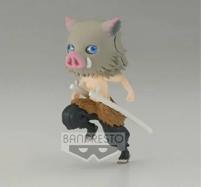 Produktbild von Banpresto - Demon Slayer - Kimetsu No Yaiba - Inosuke Hashibira Q posket 7 cm