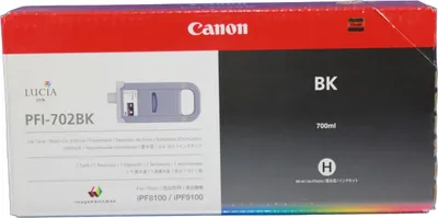 Obrázok produktu pre Canon PFI-702BK - Atramentová kazeta / čierna (700 ml)