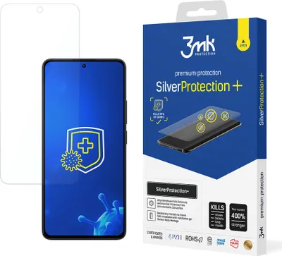 Produktbild von 3mk Display Antimikrobielle Schutzfolie SilverProtection+ für Redmi 13 4G 0,21mm Self-Heal