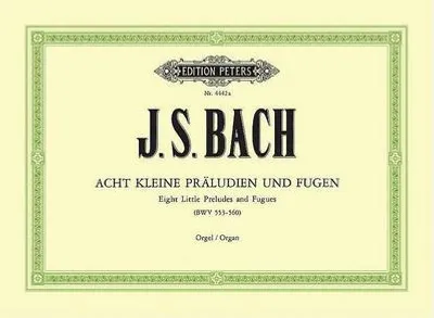 Produktbild von 8 kleine Präludien und Fugen BWV 553-560