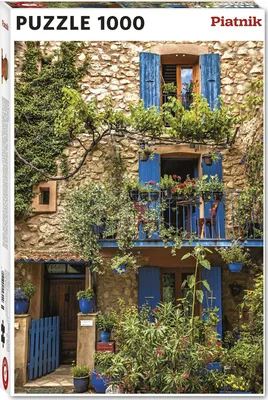 Immagine prodotto di PIATNIK Puzzle Balcone Blu 1000 pezzi
