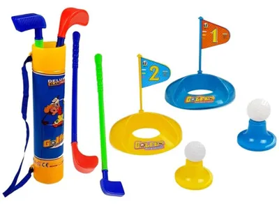 Immagine prodotto di Set da golf Leantoys per 2 bambini