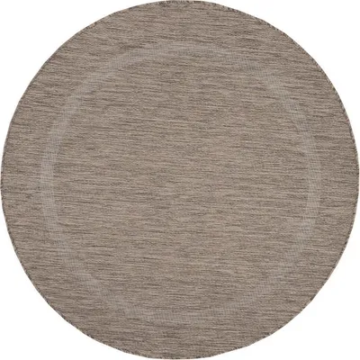Produktbild von Outdoor Teppich RELAX Braun 120 cm Rund