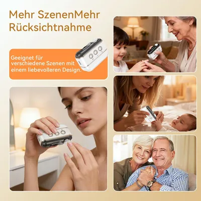 Produktbild von Elektrischer Nagelknipser mit LED Licht 4 in 1 Nagelpflege Set für Zuhause