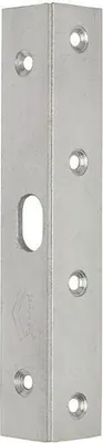 Produktbild von Winkelschließbl.STA verz.m.ovalem Riegelloch B.25mm L.150mm T.25mm SCHNEGEL