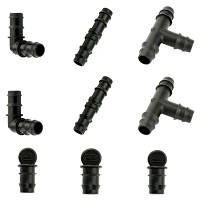 Produktbild von 9-teiliges Zubehörset für CS Perlschlauch Premium - Profi - Drucklos zur Gartenbewässerung