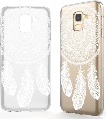 Obrázek produktu pro NALIA kryt pro Samsung Galaxy J6 (2018), tenké pouzdro na mobilní telefon s motivem silikonového TPU pouzdra Dreamcatcher