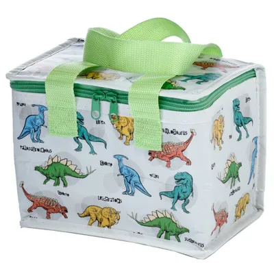 Produktbild von Isolierte Snacktasche Dinosauria Kühltasche Dinosaurier Lunchtasche ca. 21x14x16 cm Dino