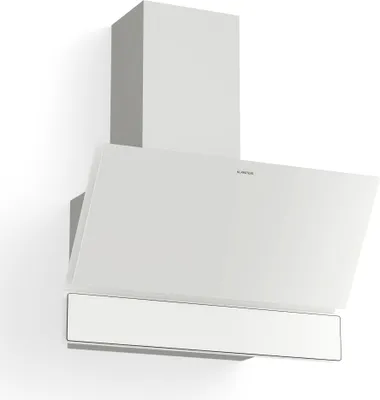 Obrázek produktu pro Klarstein Velaire digestoř 60 cm - digestoř, 820 m³/h Boost, energetická účinnost A++, dotykové ovládání, LED, tichý, hliníkový a aktivní uhlíkový filtr, kuchyňská digestoř, bílá