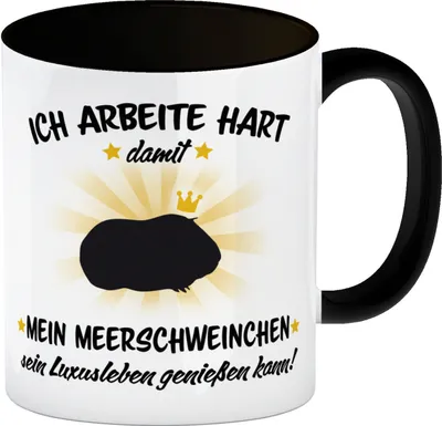 Produktbild von Ich arbeite hart für das Luxusleben meines Meerschweinchens Haustier