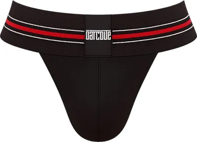 Image de Barcode Berlin - Sous-vêtement Hommes - String Hildor Black - 1x Taille XL