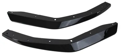 Für BMW 3er G20 2019- mit M-Paket Sport Front Splitter Lip Flaps SCHWARZ GLANZ in der Farbe SCHWARZ von Jom Car-Parts GmbH