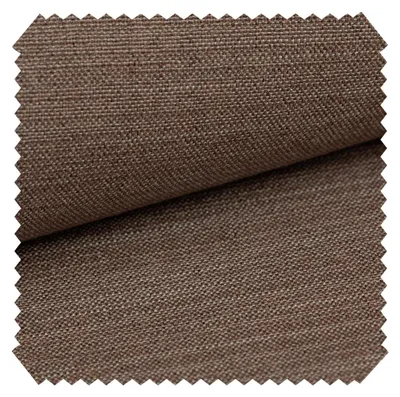 Produktbild von novely® exquisit TERRINO Polsterstoff - Schwer Entzündbarer Melange Möbelstoff - XXL Volumen Unterfütterung - Pflegeleichte Meterware 1lfm - Farbe: 09 Hellbraun