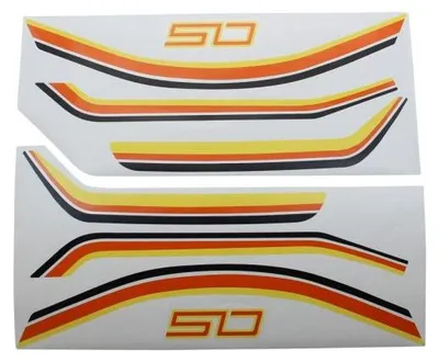 Immagine prodotto di Set di adesivi arancioni per Suzuki K50 Z / DZ dal 1983