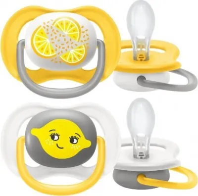 Produktbild von Philips AVENT ultra air SCF080/18 Schnuller 6-18 Monate, Klassischer Babyschnuller, Kieferorthopädisch, Silikon, Junge/Mädchen, Spülmaschinenbeständig, 2 Stück(e)