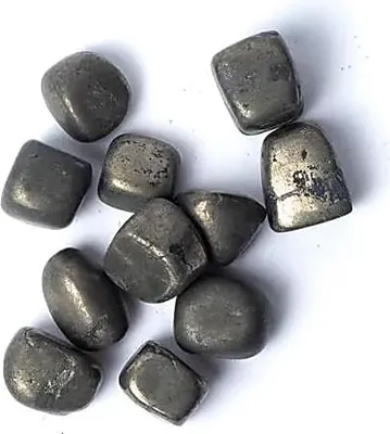 Immagine prodotto di Pietre burattate di pirite Qualità A - ± 15-35 cm; ±300 g - ±1,5-3,5 cm; ±300 g