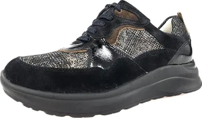 Produktbild von Waldläufer Rosa Damen Schnürer in Schwarz, Größe 7.5