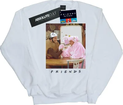 Produktbild von Friends - "Arm Wrestling" Sweatshirt für Damen BI18234 (S) (Weiß)