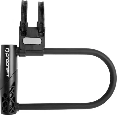 Produktbild von Procraft Bügelschloss Urban Essential 150 mm Schwarz - kompakter Diebstahlsch...