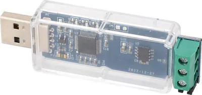 Imagen del producto de Adaptador convertidor USB a bus CAN, chip no aislado, velocidad de 1 Mbps, indicador de estado con LED de 3 colores, módulo USB a CAN