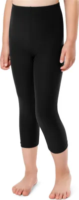 Produktbild von Merry Style Mädchen 3/4 Leggings MS10-352 (Schwarz, 134)