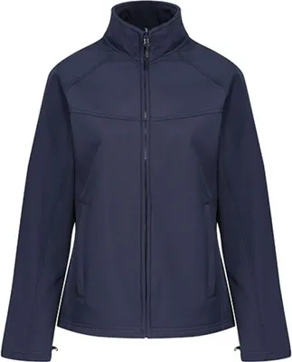 Produktbild von Regatta TRA645 | Damen Uproar Softshell Jacke - Farbe: Navy/Navy - Größe: 44 (18)
