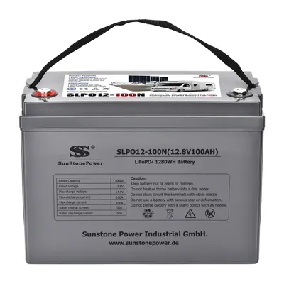 Produktbild von 12V 100AH Lithium Batterie mit BMS Blutooth für Wohnmobil Garten Camping 0% MwSt