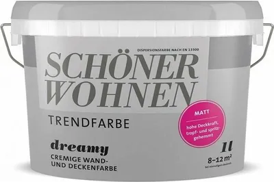 Produktbild von SW Trend Wandfarbe matt 1,0L Dreamy 7597
